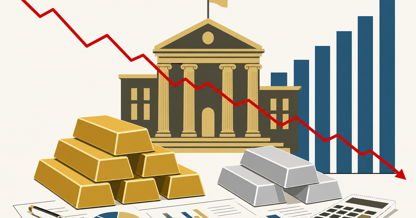 Precious Metals Slide as Probability of September Interest Rate Hike Climbs