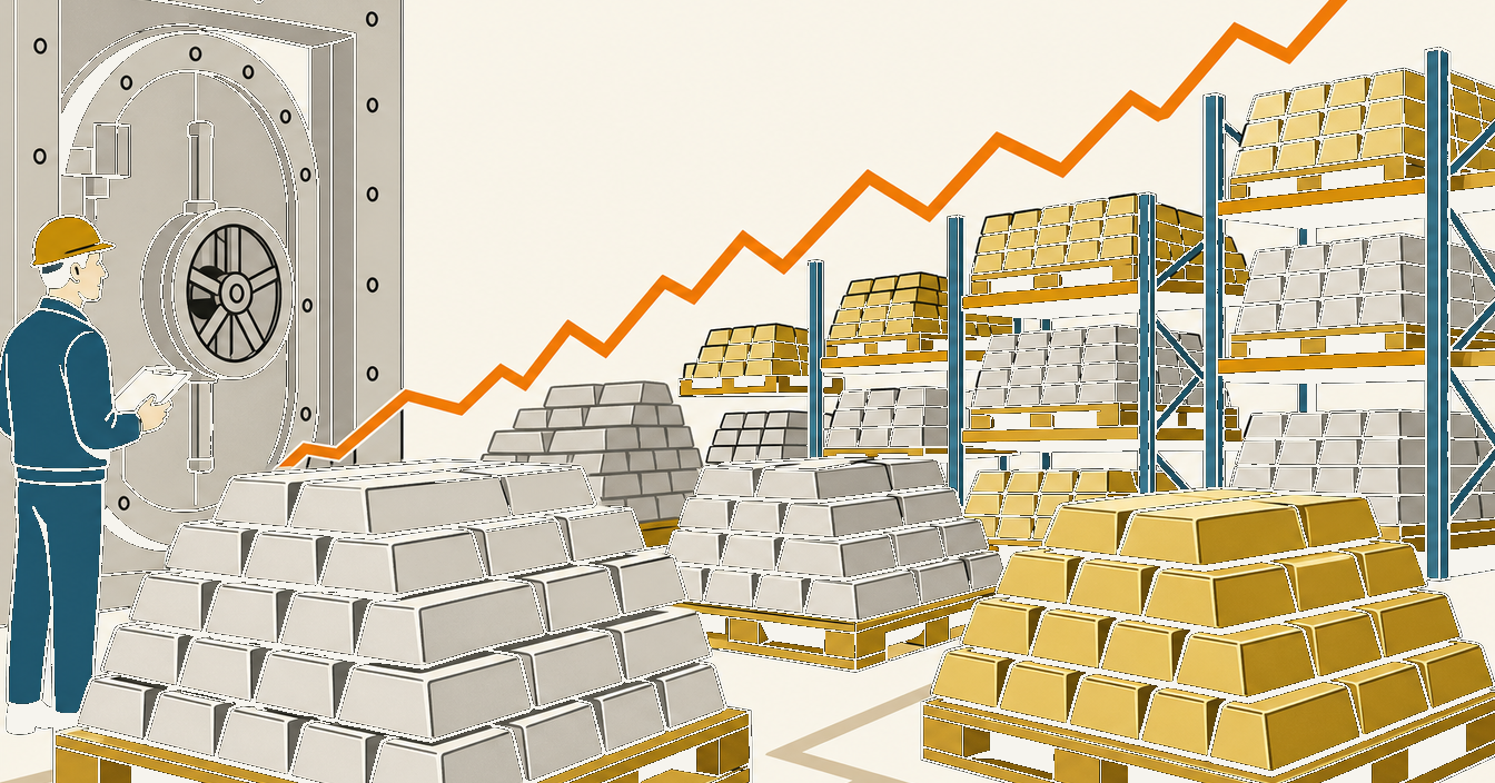 Physical Precious Metals Demand Surges as Royal Mint Reports Record Silver and Platinum Volume