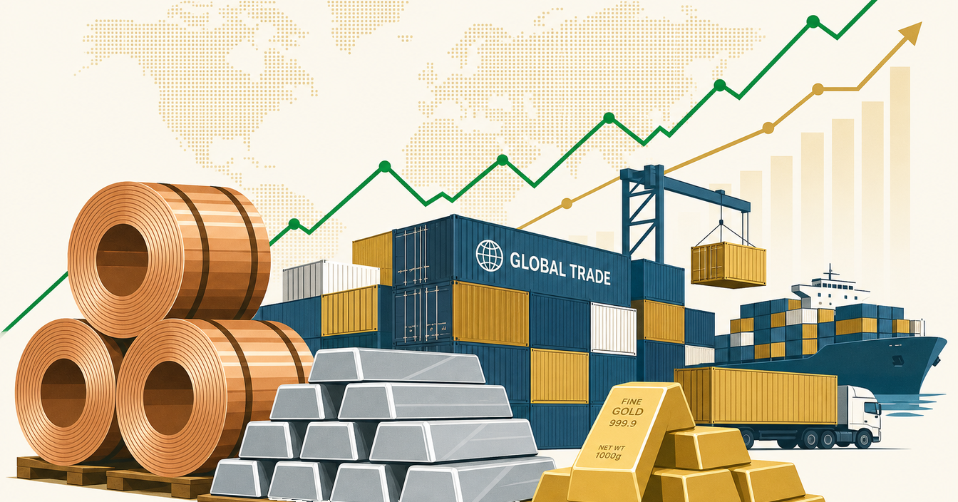 Global Trading Firms Report Unprecedented Annual Profits from Metals Markets